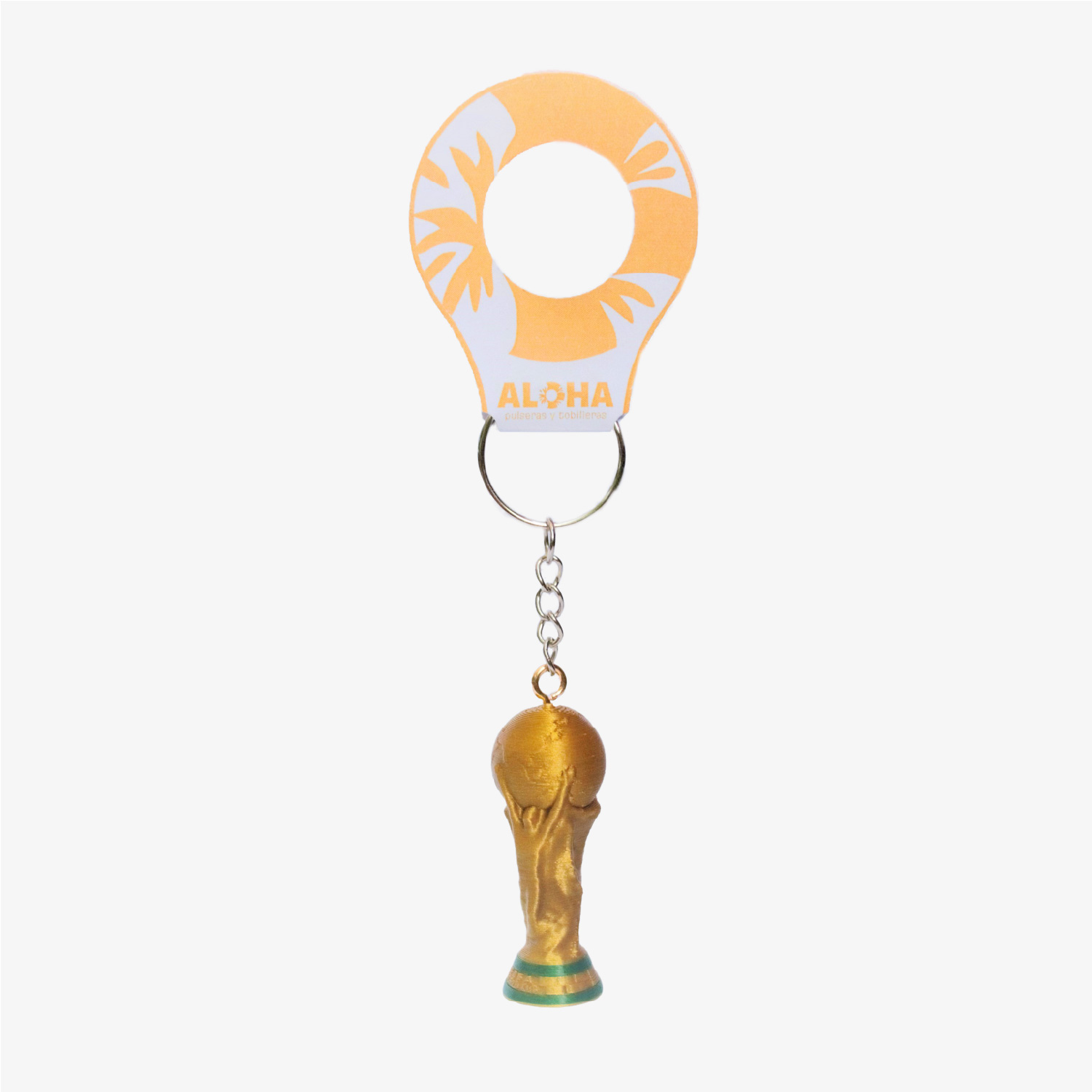 Llavero Aloha Pulseras Copa del Mundo