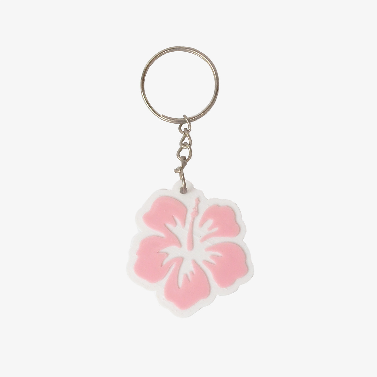 Llavero Aloha Pulseras Flor de Hibiscus